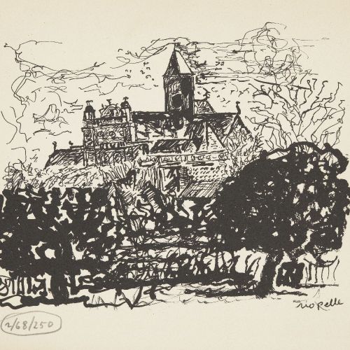 Null Jean-Paul Riopelle, 

Canadian 1923-2002-



Vetheuil (Christmas Card), 197&hellip;