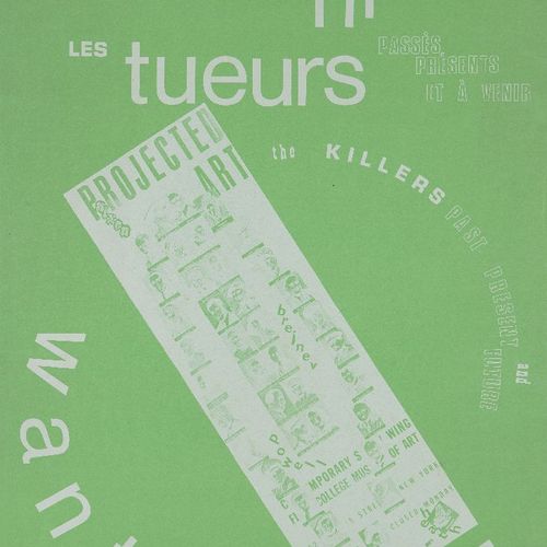 Null Henri Chopin,

francés 1922-2008-



On recherche les tueurs, 1967 y Las Ch&hellip;