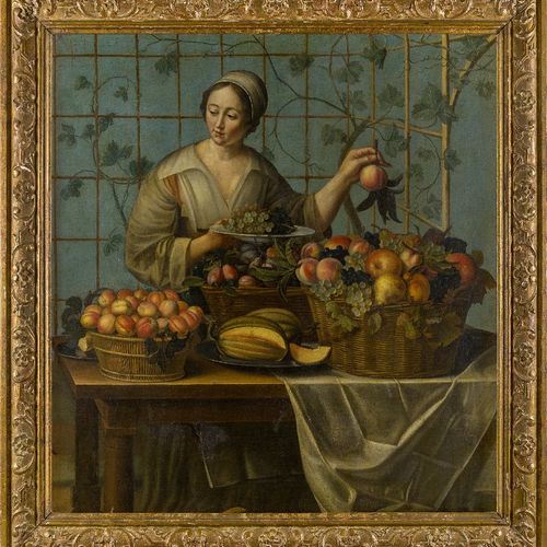 Null Attribué à Louise Moillon, 



Française c.1610-1696- 



Le vendeur de fru&hellip;