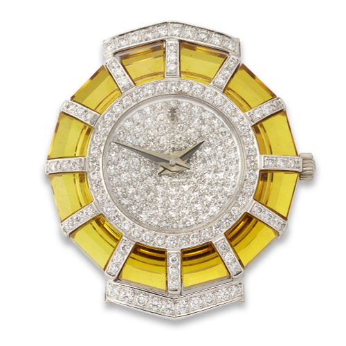 Null Corum. An 18ct white gold diamond set quartz wristwatch
Haute Joaillerie Pr&hellip;