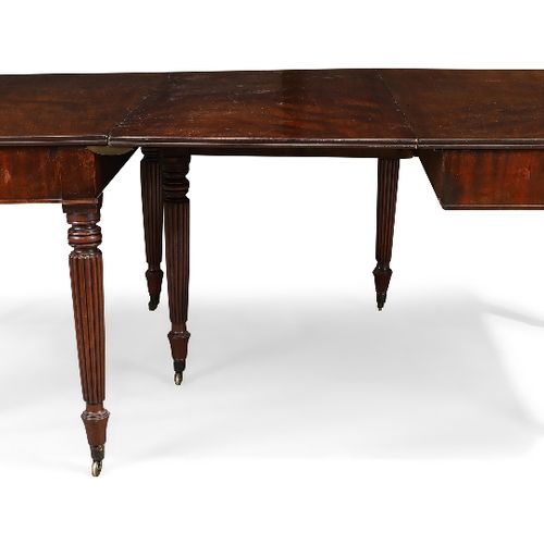 Null A George IV mahogany dining table by George Mount, first quarter 19th centu&hellip;