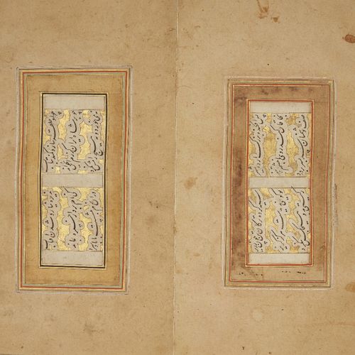 Null A Safavid calligraphic album,

Iran, first quarter 17th century,

Persian m&hellip;