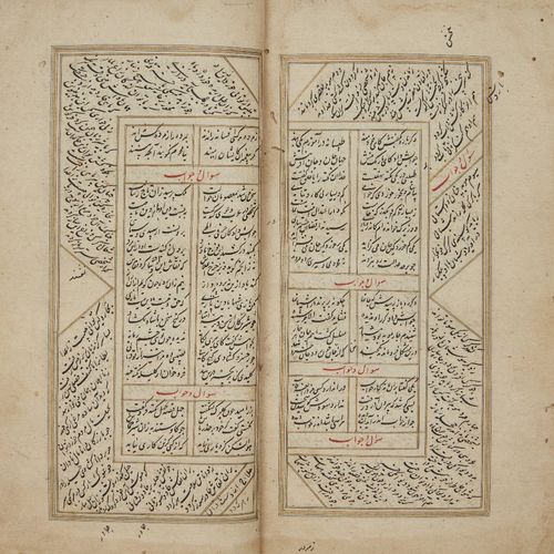 Null Un recueil de vers persans,Iran safavide, fin XVIIe-début XVIIIe siècleManu&hellip;