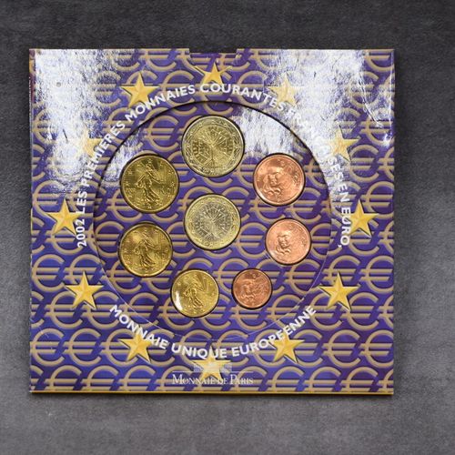 Monnaie de Paris Monnaie de Paris. Pochette 2002 les premières monnaies courante&hellip;