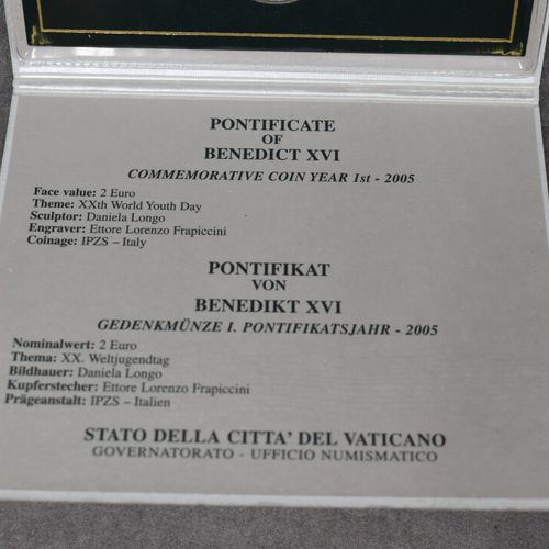 VATICAN, 2005. Pièce commémorative de 2€ VATICAN, 2005. Pièce commémorative de 2&hellip;