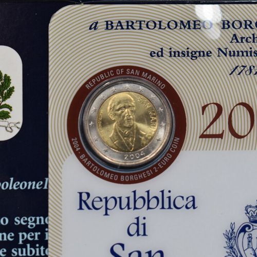 Repubblica di San Marino, 2004: une pièce commémorative de 2€ Repubblica di San &hellip;