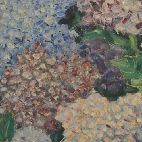 Jean Roger SOURGEN, Bouquet d'hortensias Jean Roger SOURGEN (1883-1978), Bouquet&hellip;