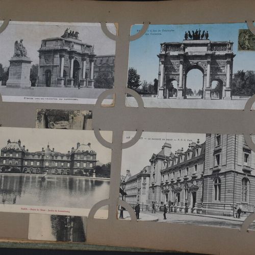 CARTES POSTALES CARTES POSTALES : Un album oblong d'environ 300 Cartes Postales &hellip;