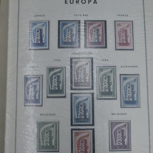 Null Collection Timbres Poste EUROPA neufs, charnières jusqu'en 1974. ( Valeur c&hellip;