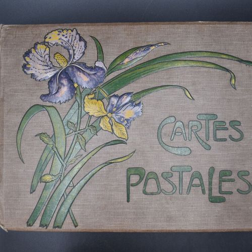 Null CARTES POSTALES : Un album format oblong d'environ 250 cartes postales anci&hellip;