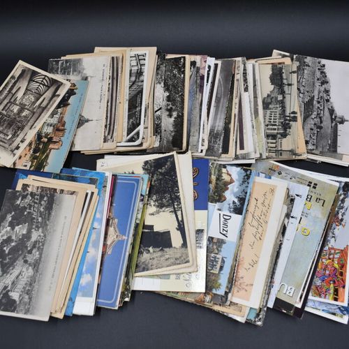 Null CARTES POSTALES : Un carton de cartes postales anciennes et modernes : anim&hellip;