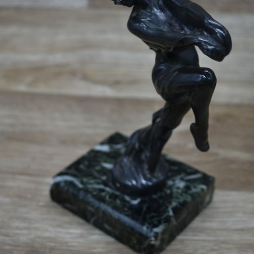 Null Lot d'objets en bronze dont MAX LE VERRIER, sculpture de danseuse, sculptur&hellip;