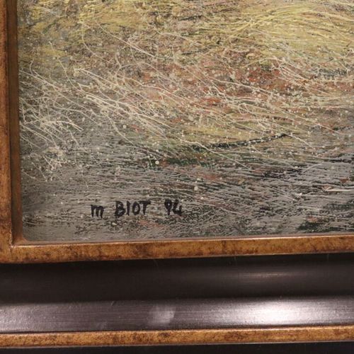 Null Michel BIOT (1936-2020), L'Arbre, huile sur toile, signée en bas à gauche e&hellip;