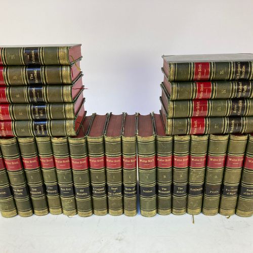 Null SCOTT, W. (Collected novels). Edinburgh, A. & Ch. Black, 1871-81. 25 vols.,&hellip;