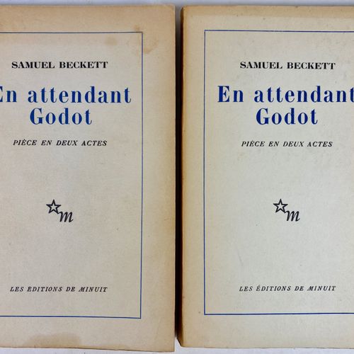 Null BECKETT, S. En attendant Godot. Pièce en deux actes. (Paris), Les Éditions &hellip;