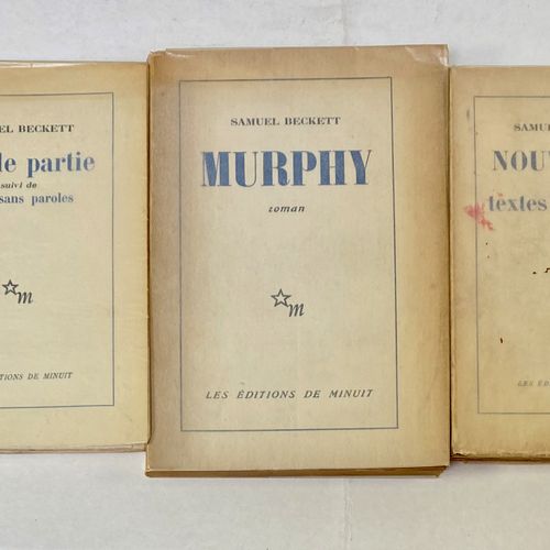 Null BECKETT, S. Murphy. Bordas, 1947 (= Les Éditions de Minuit, 1954). Owrps. (&hellip;