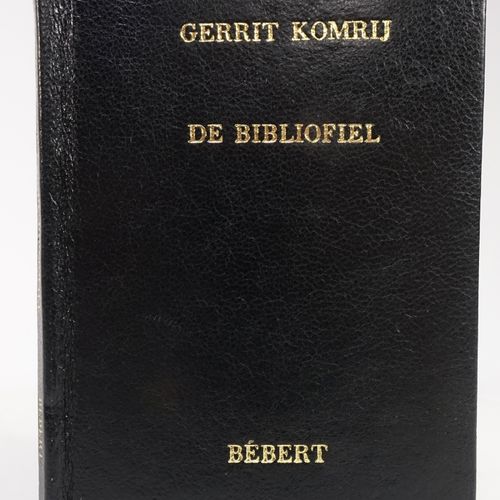 Null BÉBERT -- KOMRIJ, G. De bibliofiel. (Rott.), Bébert, (1980). 15 pp. 12°. Bl&hellip;