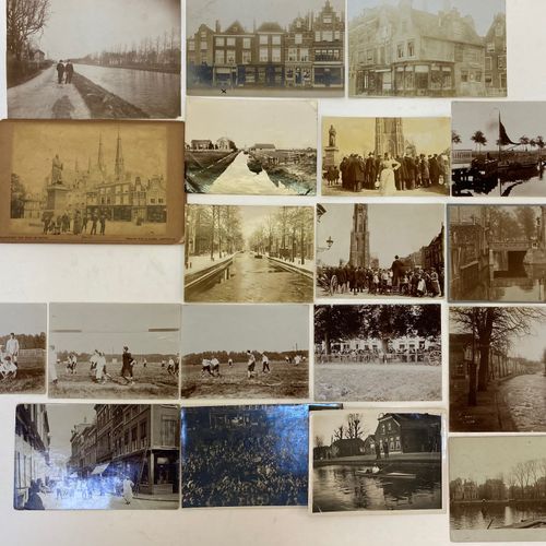Null DELFT -- COLLECTION of 19 original photographs, for the greater part views &hellip;