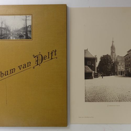 Null DELFT -- ALBUM VAN DELFT. Delft, Uitgave v. J. Waltman Jr., n.D. (c. 1900).&hellip;