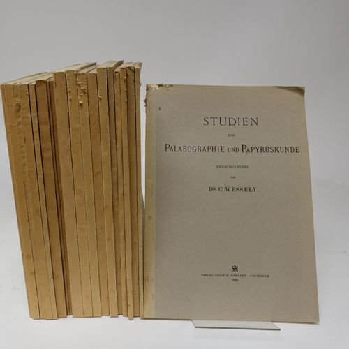 Null WESSELY, C., hrsg. Studien zur Palaeographie und Papyruskunde. Bd. I-V, VII&hellip;