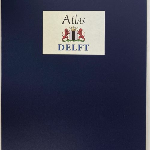 Null DELFT -- SCHILLEMANS, S. Atlas Delft. (2002). Booklet & 32 loose plates (to&hellip;
