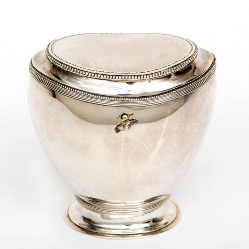 A Dutch silver tea caddy, D.L. Bennewitz Amsterdam Una scatola da tè d'argento o&hellip;