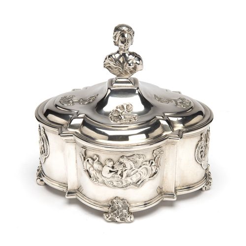 A Dutch silver tobacco jar, Rotterdam Un vaso da tabacco olandese in argento, Ro&hellip;