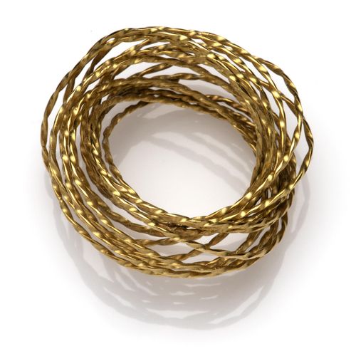 A modern gold ring, by Yasuki Hiramatsu Moderner Goldring, von Yasuki Hiramatsu,&hellip;
