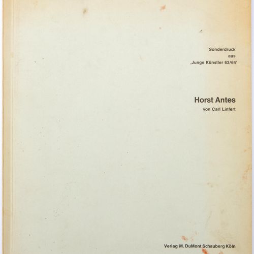 Horst ANTES (1936) Horst Antes (1936), Ohne Titel, signiert und datiert "Antes 2&hellip;