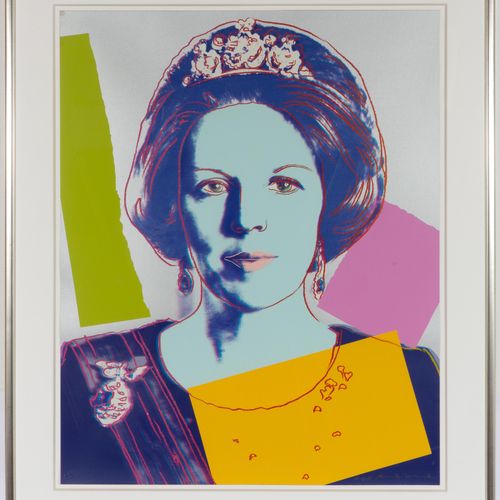 Andy Warhol (1928-1987) 
Andy Warhol (1928-1987), Reine Beatrix des Pays-Bas de &hellip;
