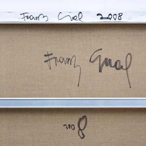 Franz Graf (1954) Franz Graf (1954), Face, 签名并注明 "Franz Graf 2008"（背面），再次签名并注明 "&hellip;
