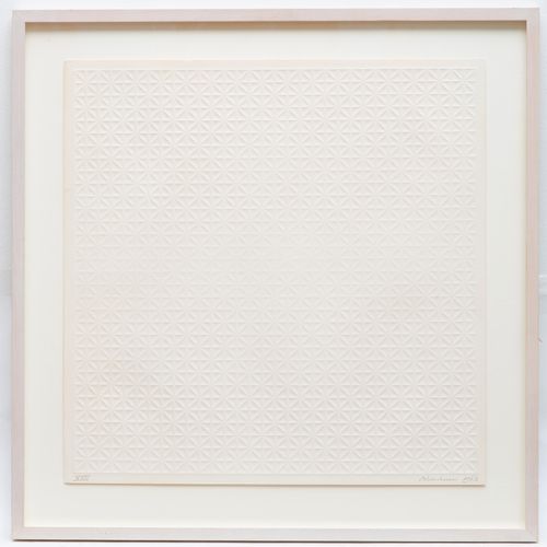 Jan SCHOONHOVEN (1914-1994) Jan Schoonhoven (1914-1994), Untitled, signed and in&hellip;