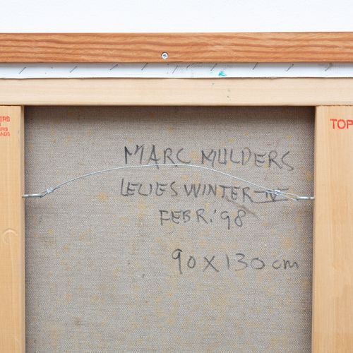 Marc Mulders (1958) Marc Mulders (1958), Lelies Winter IV (Lys Winter IV), signé&hellip;