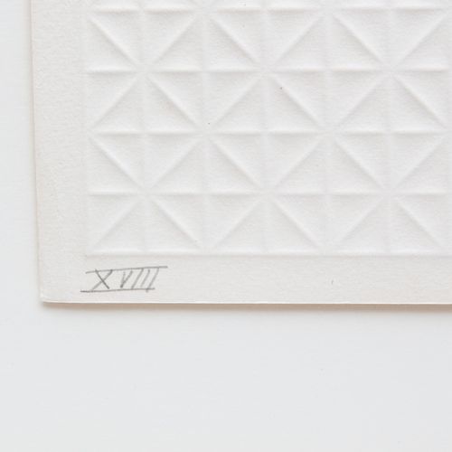 Jan SCHOONHOVEN (1914-1994) Jan Schoonhoven (1914-1994), Sin título, firmado y f&hellip;