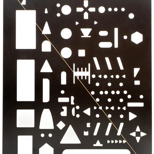 Nick van Woert (1979) 尼克-范-沃特（1979年），黑幕，层压板和胶合板，158.5x122.5x2厘米，2010年执行。 

出处。

&hellip;