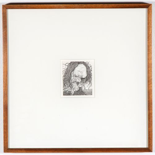John Kleckner (1978) John Kleckner (1978), Untitled, ink on paper, 9x8 cm, Prove&hellip;