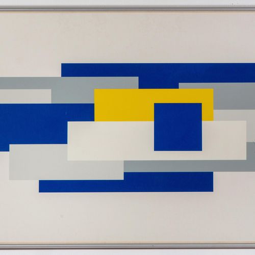 Joost Baljeu (1925-1991) Joost Baljeu (1925-1991), W5 '58, silkscreen on paper, &hellip;