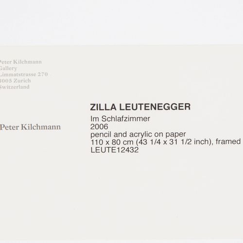Zilla Leutenegger (1968) Zilla Leutenegger (1968), Im Schlafzimmer (In the Bedro&hellip;
