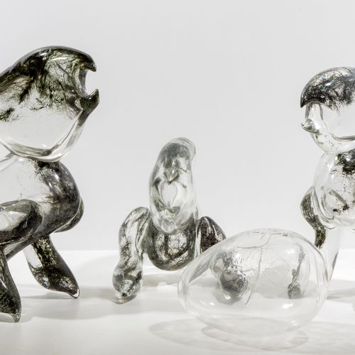 Koen Vanmechelen (1965) Koen Vanmechelen (1965), I 1, four glass objects, dimens&hellip;