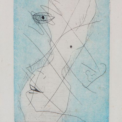 MAN RAY (1890-1976) Man Ray (1890-1976), Les Chambres (The Rooms), etching and a&hellip;