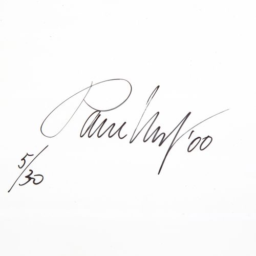 Paul HUF (1924-2002) 保罗-胡夫（1924-2002），《无题》（2），两幅C版画，无框，全张31x43厘米和31x41厘米，其中一幅有签名&hellip;