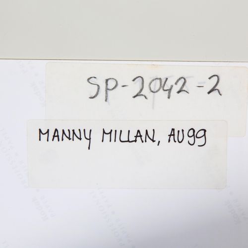 Manny Millan (1943) 曼尼-米兰（1943年），迈克尔-乔丹（1999年），C版画，无框，图像34x26.5厘米，全张35.5x28厘米。