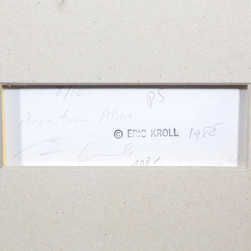 Eric Kroll (1946) 埃里克-克罗尔（1946年），《安娜在上》，明胶银版画，图像和全张20x20厘米，用铅笔签名，标题，编号和日期 "8/10 &hellip;
