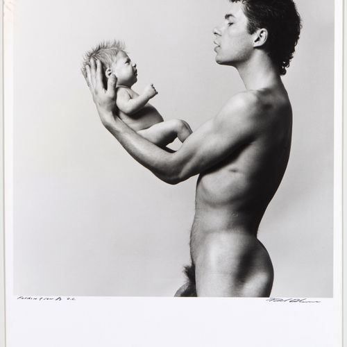 Paul Blanca (1958) Paul Blanca (1958), Father & Son, gelatin silver print, unfra&hellip;