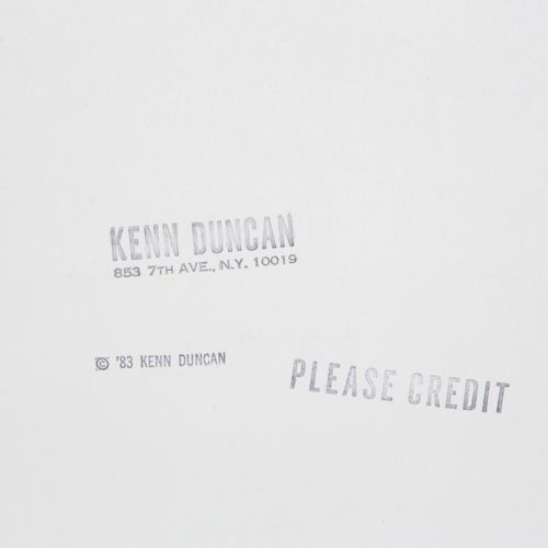 Kenn Duncan (1928-1986) 肯恩-邓肯（1928-1986），《无题（鲁道夫-努里耶夫）》（2），两幅明胶银版画，无框，全张35.5x28厘&hellip;