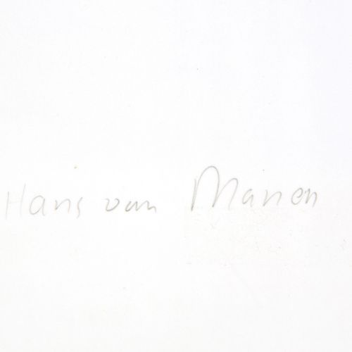 Hans van Manen (1932) 汉斯-凡-马南（1932），《无题》，明胶银版画，无框，图像28x28厘米，全张34x29.5厘米，用铅笔签名 "汉&hellip;