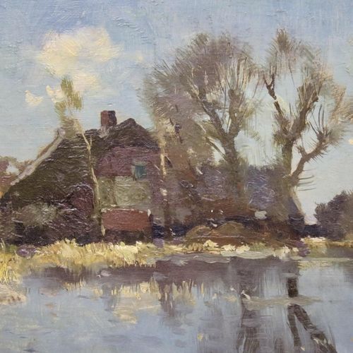 Arend Jan van Driesten (1878-1969) Arend Jan van Driesten (1878-1969), paesaggio&hellip;