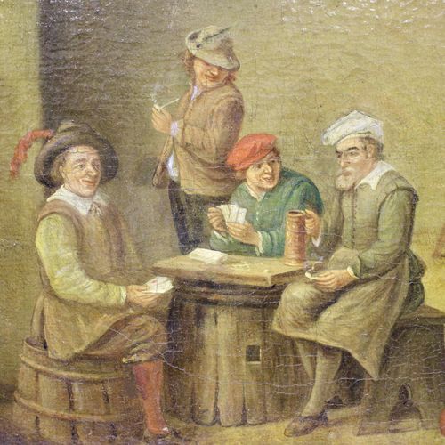 Hollandse School (circa 1700) Dutch School (circa 1700), Card players at an inn,&hellip;