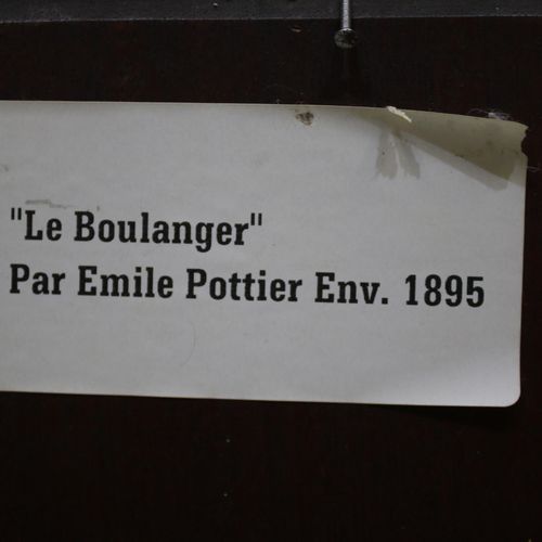 Émile Pottier (Frans, 1873-1907) Émile Pottier (francés, 1873-1907), El panadero&hellip;