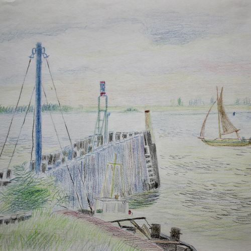 Jos van den Berg (1905-1978) (20x) Jos van den Berg (1905-1978) (20x), Port IJmu&hellip;